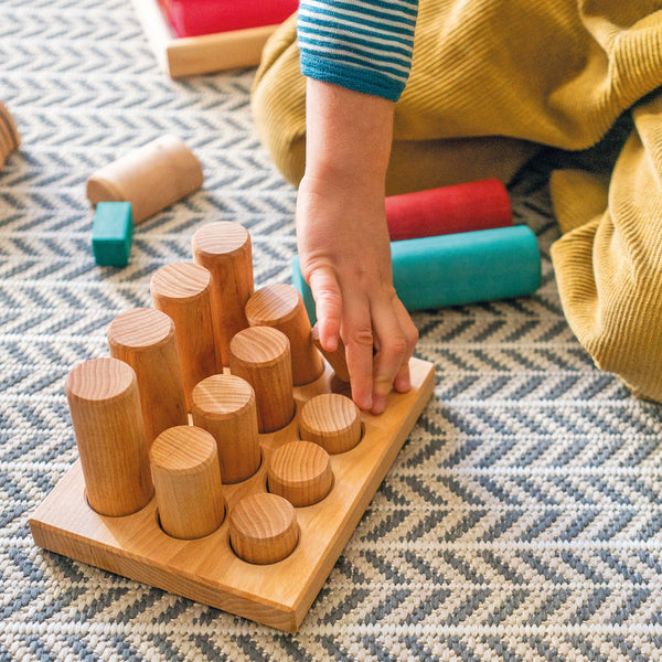 Grimm’s Stacking Game Rollers Natural Small